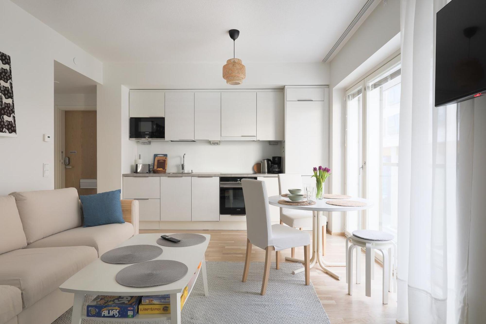 Fredika, Modern 1br,tripla Pasila Prime Location, Parking, Train Station Near Helsinki